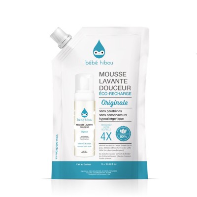 Mousse Lavante Douceur - Bébé Hibou 1 litre